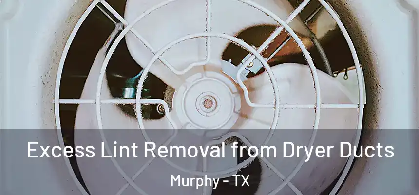  Excess Lint Removal from Dryer Ducts Murphy - TX